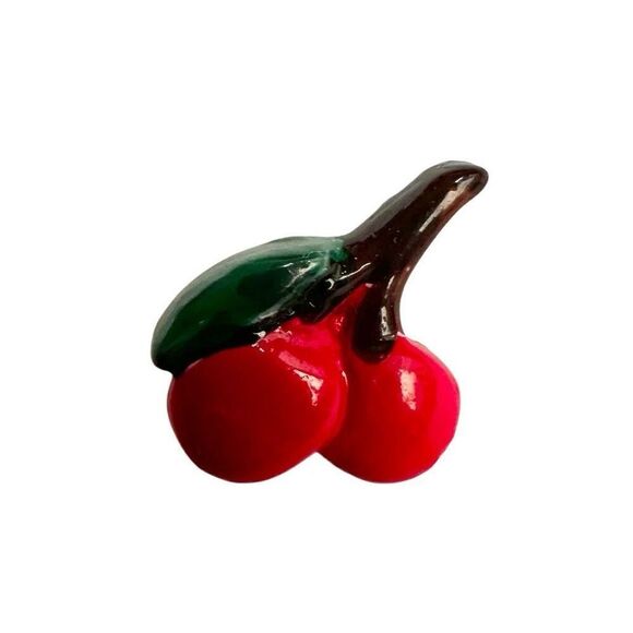 Vintage cherry pin Jewelry - Vintage cherry pin
